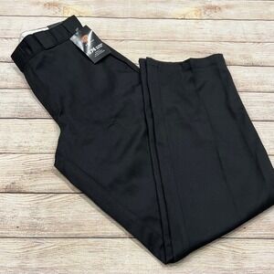 Dickies Womens 874 Original Fit Work Pant Black Wrinkle Resistant Easy Care 6R